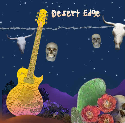 Desert Edge CD Cover Art by Christine Mallouf